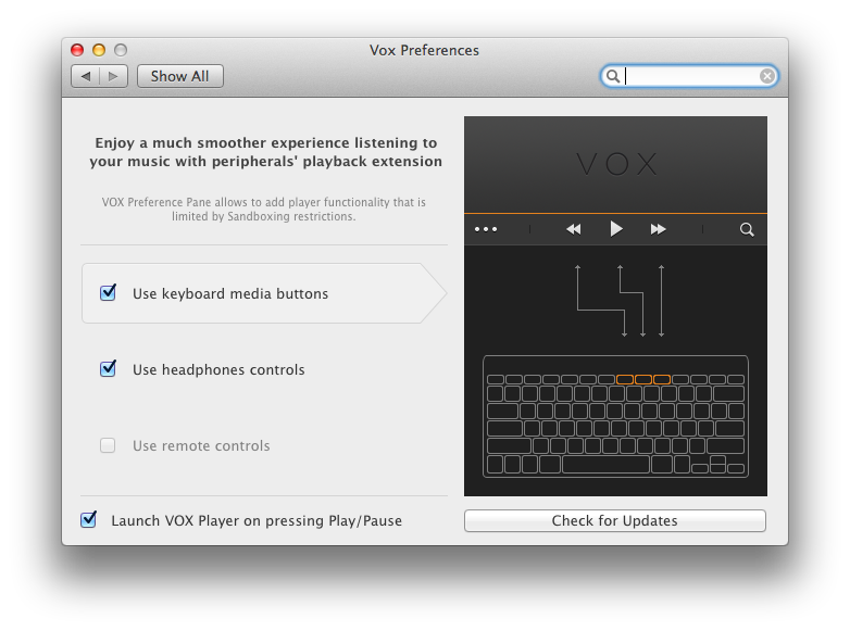 Vox Player For Mac Download